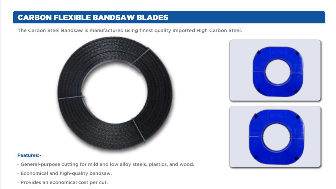 Carbon Flexible Bandsaw Blades