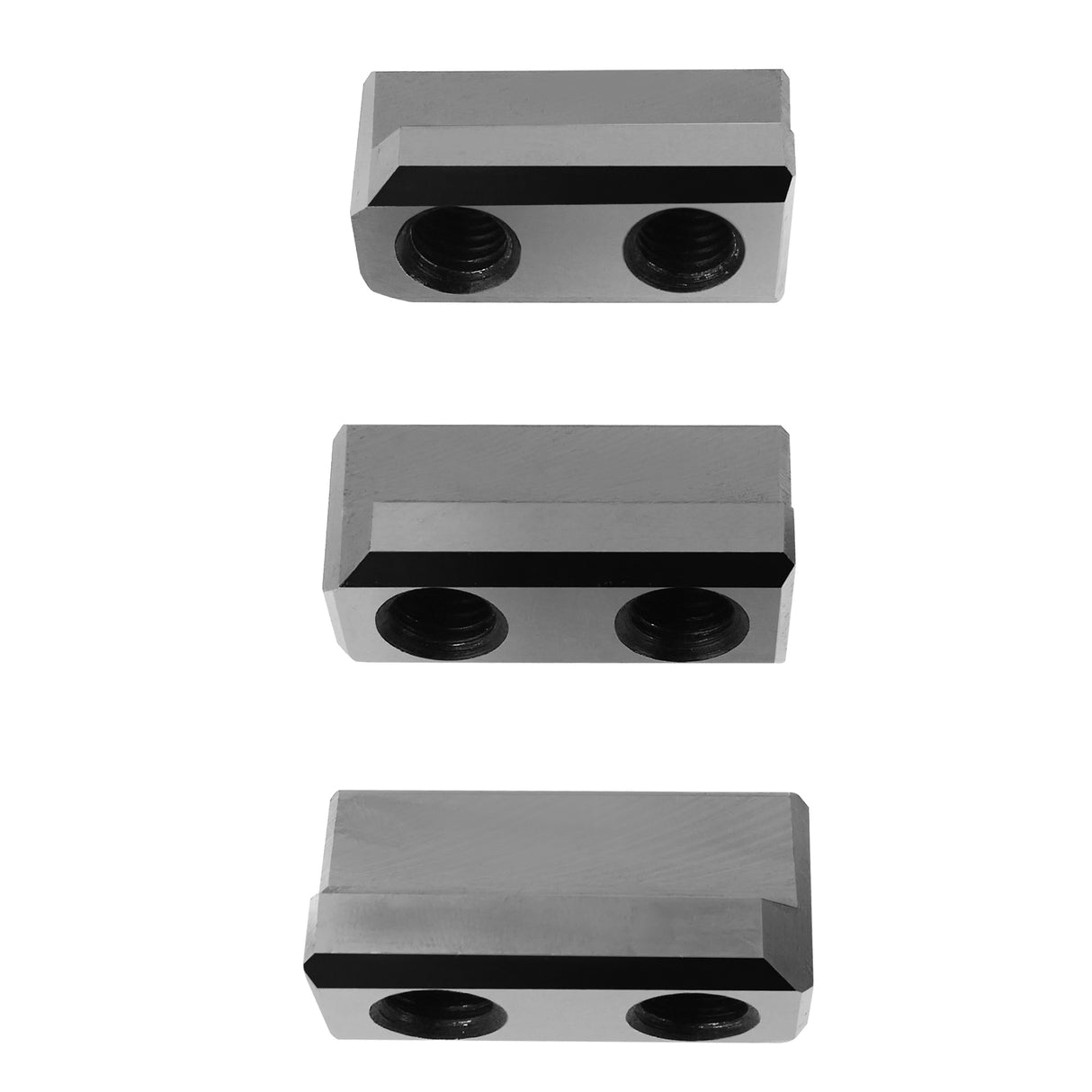 K-10C-TN - TURNER 10" JAWS T NUT 3 PCS SET FOR B-210 KITAGAWA SAMCHULLY CNC LATHE CHUCKS