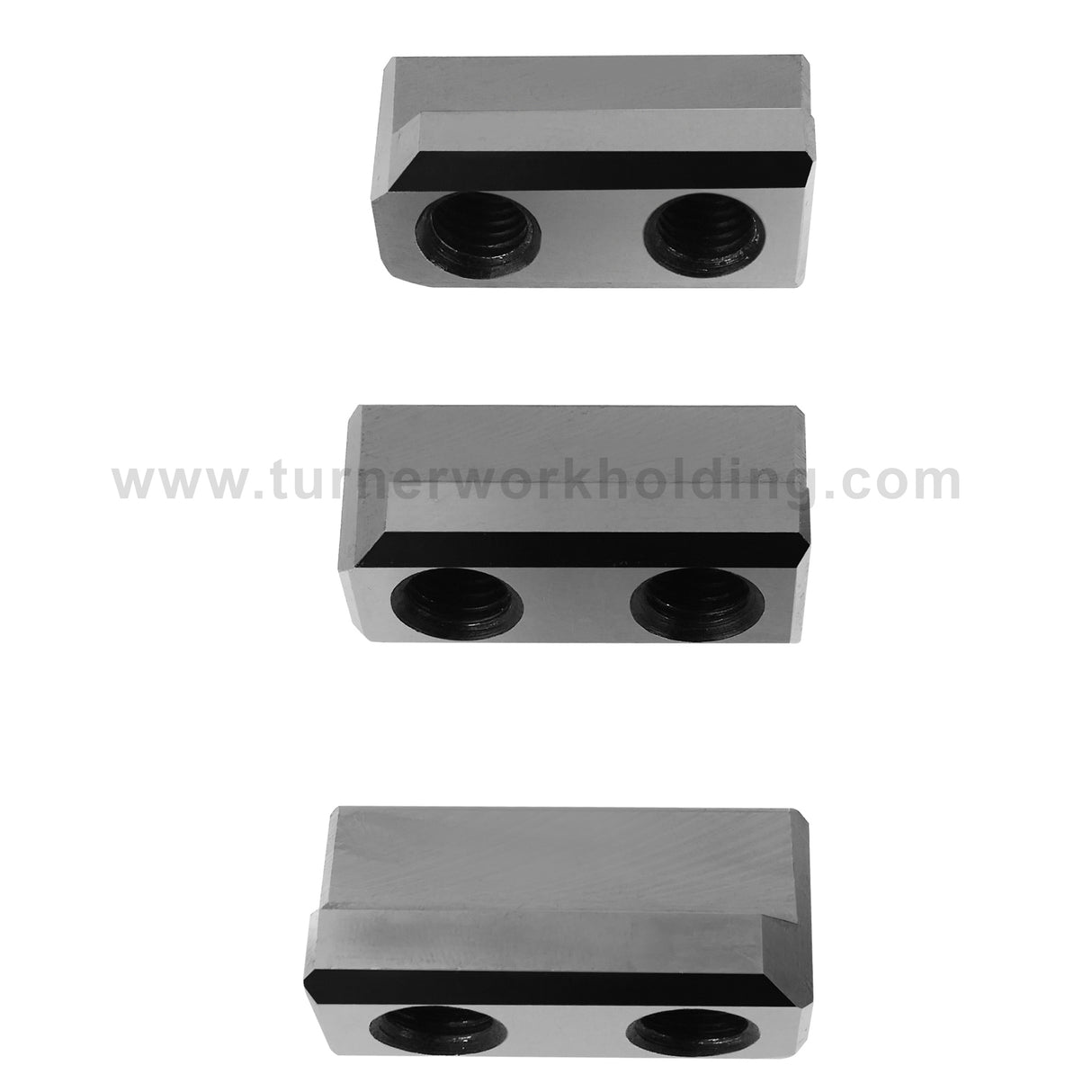 K-212C- TN - TURNER 12" T NUTS 3 PCS SET FOR B-212 KITAGAWA SAMCHULLY CNC LATHE CHUCKS