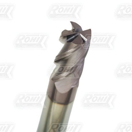 Precision Quality Carbide TiALN Coated 4 Flute End Mills