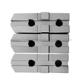 TG-12C-4.0-SP- AMERICAN STANDARD STEEL SOFT JAWS FOR TONGUE & GROOVE 12" CHUCK 4.0" HT (3 PC)