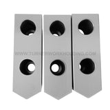 TG-12C-4.0-SP- AMERICAN STANDARD STEEL SOFT JAWS FOR TONGUE & GROOVE 12" CHUCK 4.0" HT (3 PC)