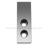 K-10C-7.0-SF - 10" Lathe Chuck Serrated Steel Soft Jaws Set (3 Pcs), Flat, 7" Height, for Kitagawa (B-210), Samchully Power Chucks